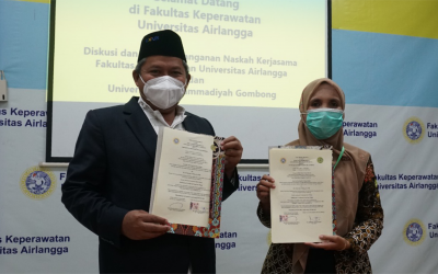 MOU Tri Dharma Perguruan Tinggi dengan Fakultas Keperawatan Universitas Airlangga Surabaya